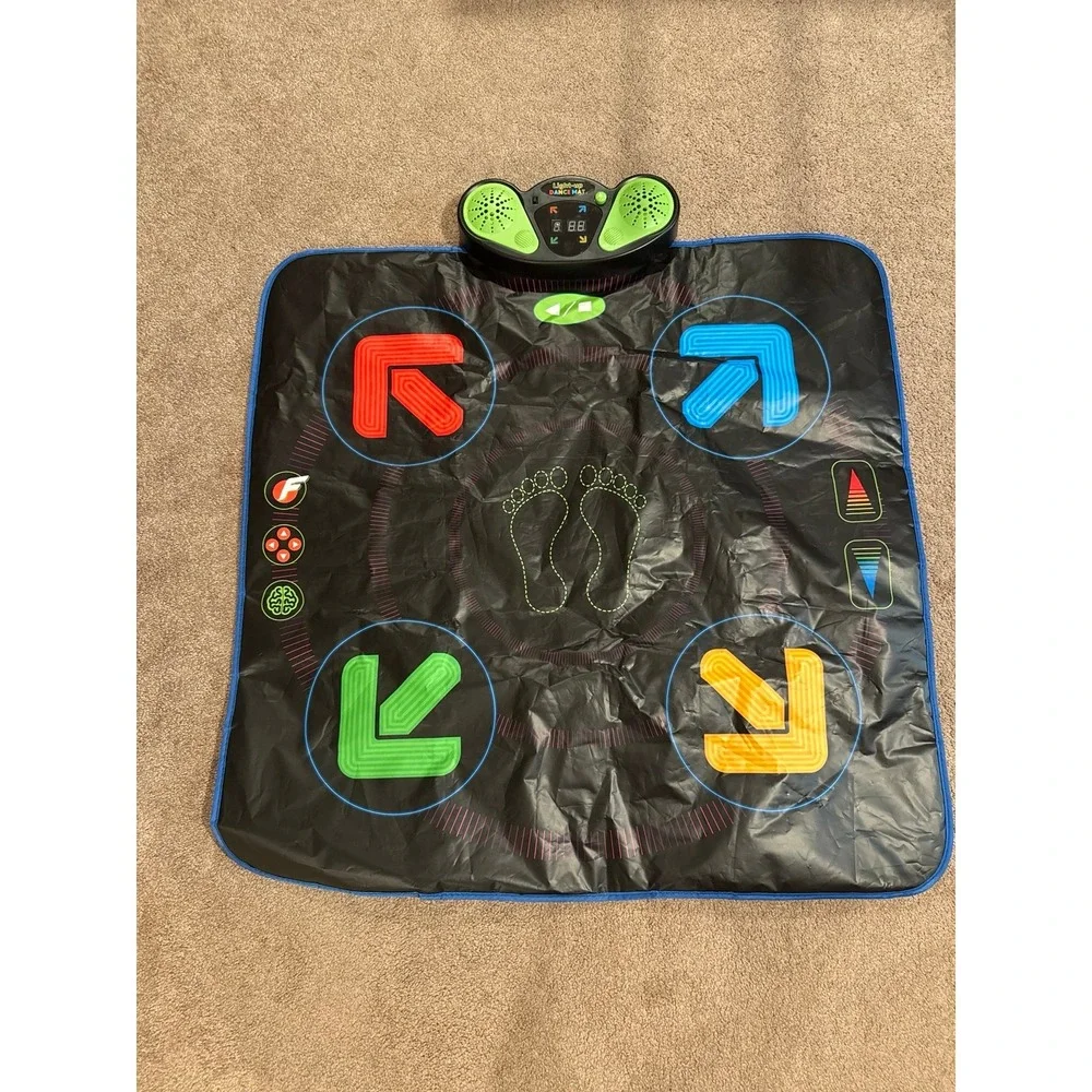 Music Dance Pad,‎ Adjustable 3 Game Modes Electric Dance Mat